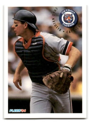Chad Kreuter 1994 Fleer Baseball #137 Detroit Tigers - Image 1 of 2