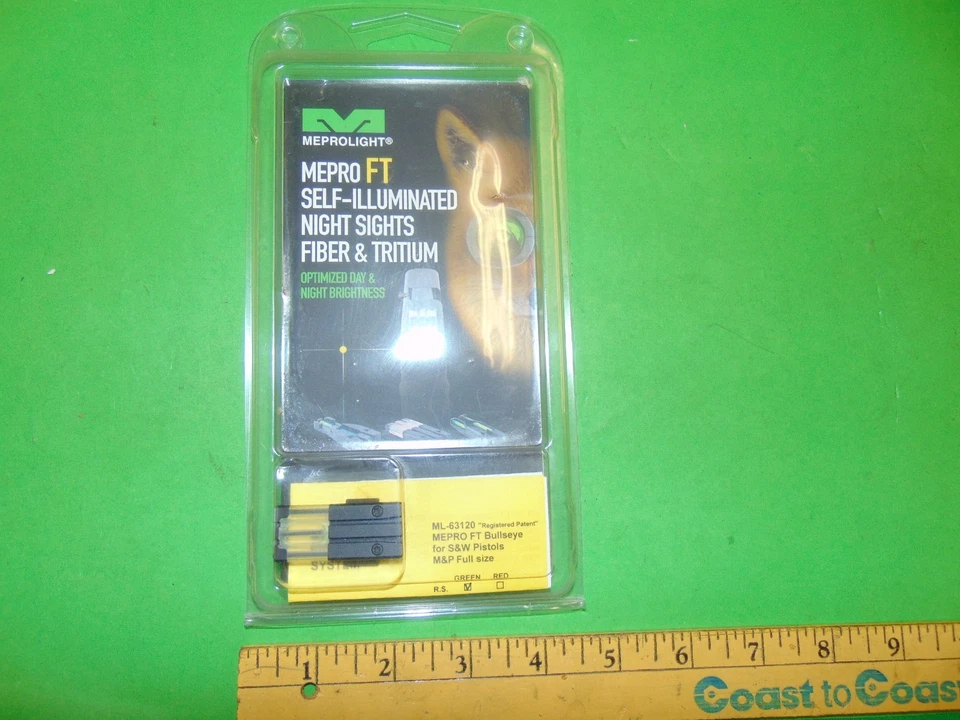 Meprolight FT ML-63120 зеленый для пистолетов S&W, M&P новый из старых запасов - Изображение 1 из 1