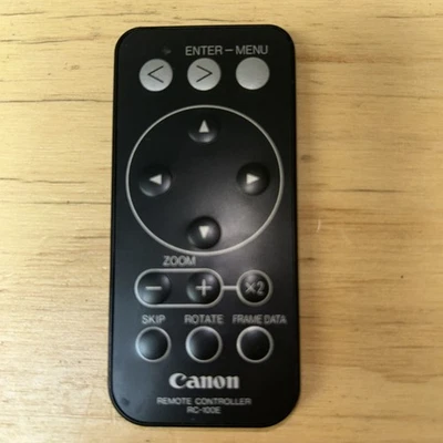 Control remoto Canon RC-100E para reproductor de fotos y videos IP-100A probado Foto 1 de 2