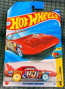 Hot Wheels Mainline 2025 Case K '70 PLYMOUTH SUPERBIRD Long Card FREE Protector - Picture 1 of 3