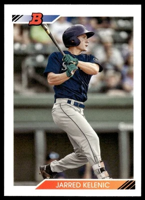 2020 Bowman Heritage Jarred Kelenic #BHP-94 Seattle Mariners Baseball Card - Image 1 of 2