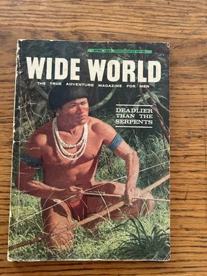 WIDE WORLD -April 1963 "True Adventure Magazine for Men "  AFRICA, ARABIA - Image 1 of 3