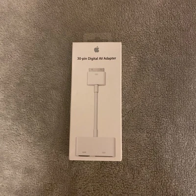 Apple 30-pin Digital AV Adapter MD098ZM/A ~ Mod A1422 Genuine - Image 1 of 4