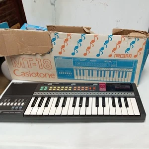 Casio Casiotone MT-18 Keyboard 1xROM Pack Boxed - Bild 1 von 11