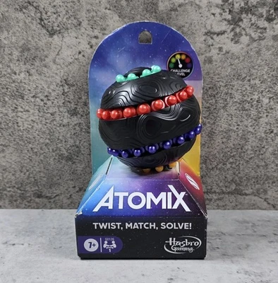 Hasbro Atomix Puzzle Ball Twist Match Brain Teaser Toy Ages 7+ NEW - Image 1 of 4