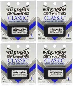Wilkinson Sword Classic Double Edge Rasierklingen - 5 Klingen (4er Pack) - Bild 1 von 1