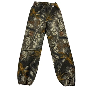Vintage Realtree Camo Sweatpants Boys Small Jogger Sweats Y2K Baggy Skate Youth - Picture 1 of 17