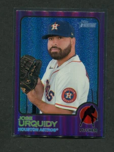 2022 Topps Heritage High Purple Refractor Complete Your Set You Pick - Picture 1 of 1