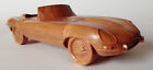 Jaguar E-Type Roadster - 1:15 Wood Car Scale Model Replica Oldtimer Vintage Toy