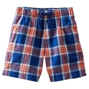 OshKosh B'Gosh Kid Boys' Plaid Shorts Size 6 - Picture 1 of 2