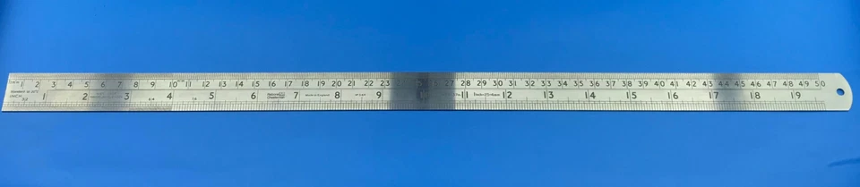 Rabone Chesterman 500mm Steel Rule (34R/500)