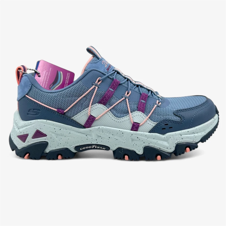 Zapatilla deportiva Skechers D'Lites Hiker Hillock rosa pizarra para mujer Foto 1 de 4