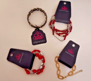 New Paparazzi Jewelry 4 Pack Bracelet Grab Bag - Picture 1 of 6
