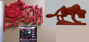 PANZERHUND NR 2 MINIATURE+CARTE EN FRANCAIS /WEIRD WW2/WOLFENSTEIN G779 - Imagen 1 de 1