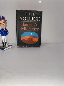 The Source - James A. Michener 1965  Mylar Cover Dust Jacket - Picture 1 of 13