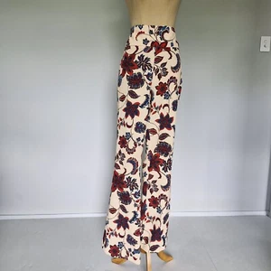Cue Multicolour Floral High Rise Flared Pants Size 10 - Picture 1 of 9