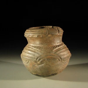 66371) Terracotta Vessel Mangbetu Congo Africa AFRICAN ART - Picture 1 of 1