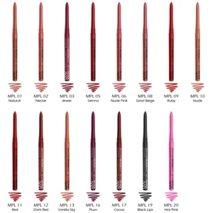 3 NYX Retractable Waterproof Lip Pencil "Pick Your 3 Color" *Joy's cosmetics* - Picture 1 of 5