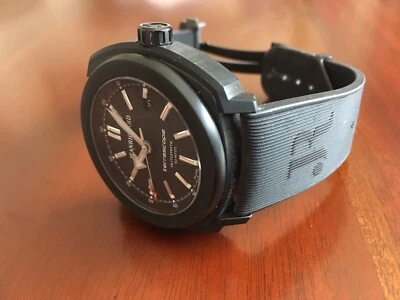 Reloj automático JeanRichard Terrascope para hombre DLC Stealth negro con esfera negra Foto 1 de 4