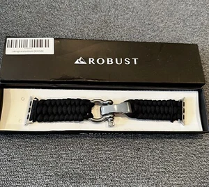 Rugged Apple Watch Band Paracord Iwatch Series 38MM/40MM - Zdjęcie 1 z 3