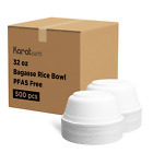 Karat Earth 32oz PFAS Free Bagasse Eco-Friendly Rice Bowl - 500 pcs