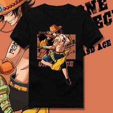 One Piece D.Ace Cosplay Anime Manga T-Shirt Shirt Unterhemd Undershirt Baumwolle