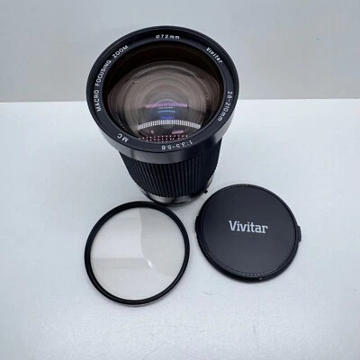 Vivitar 28-210mm 3.5-5.6 MC Macro Focusing Zoom Lens 72mm for Pentax PK-A/R - Image 1 of 4