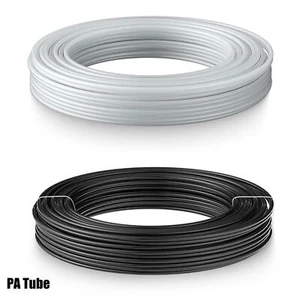 PA6 Nylon Tube Hard Pipe - Pneumatic Air Chemicals Fuel Oil Tubing ID 2.5mm-10mm - Picture 1 of 11