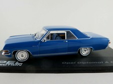 IXO #51 Opel Diplomat A Coupé (1965-1967) in blau 1:43 NEU/PC-Vitrine
