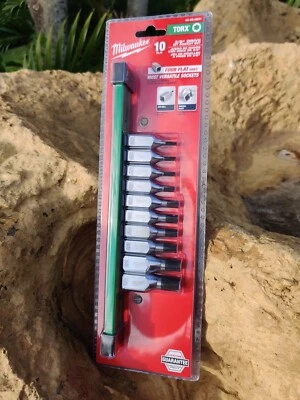 Milwaukee 48-22-9531 3/8" Drive TORX Bit Socket Set - 10 PC - image 1 of 4