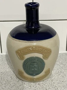 WILLIAM WHITELEY & CO KING'S RANSOM SCOTCH WHISKY STONEWARE DECANTER EMPTY - Picture 1 of 8