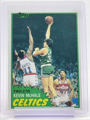 KEVIN MCHALE 1981-82 TOPPS BASKETBALL ROOKIE BOSTON CELTICS #75 RC Q3562 - Image 1 of 2