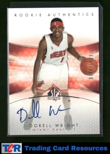 2004-05 SP Authentic #169 Dorell Wright #/1499 Auto - Picture 1 of 2