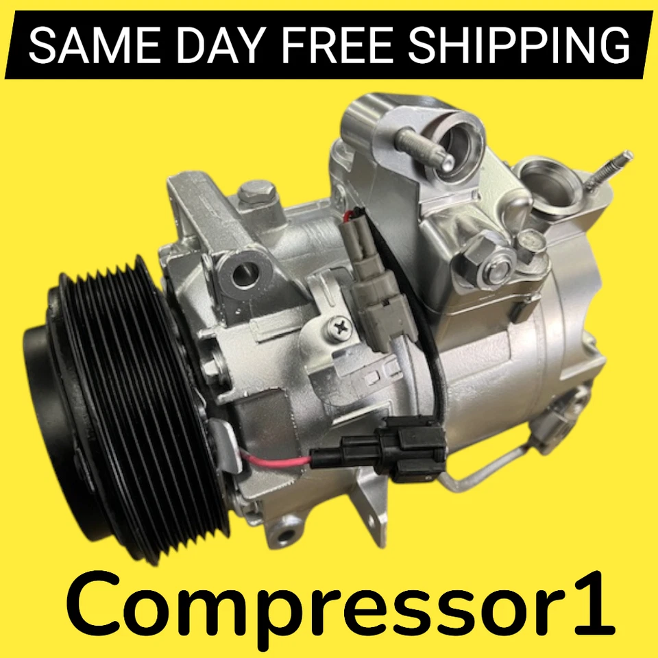 AC Compressor For Nissan 370Z 2009-2019 Infiniti FX35 2009-2012 QX70 2014-2017 - Image 1 of 3