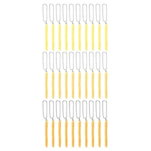 Artificial Fries Keychain Phone Charm For Bag Keyring Decoration Accessory - Picture 1 of 11