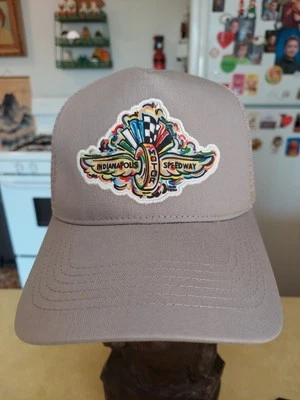 Indianapolis Motor Speedway Storm Striker Art By Justin Patten Snapback Hat Foto 1 de 4