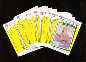 1982 Topps K-Mart  #39 1980 Mike Schmidt 24 Card Lot Nice! - Picture 1 of 1