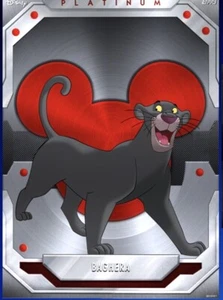 [DIGITAL CARD] Topps Disney - Baghera - Platinum Pristine 22 S2 Red Chrome - Picture 1 of 1