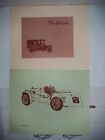 Antique Car Lithograph Lot 8x10 Cadillac Coupe, Ford, Columbia Electric, Stanley