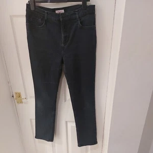 PER UNA Womens straight Jeans Size 14 Indigo Wash Denim - Picture 1 of 4