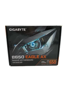 GIGABYTE - B650 EAGLE AX (Socket AM5) WiFi Motherboard - Black - FOR PARTS READ - Zdjęcie 1 z 9