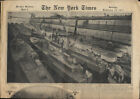 NY TIMES ROTOGRAVURE 2/18 1917 Elco Sub Chasers Pershing in Mexico speed skaters