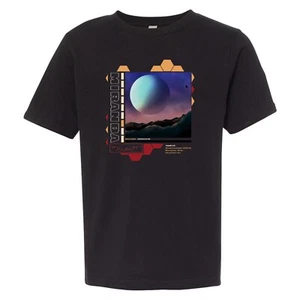 Miranda Moon of Uranus Solar System Space Graphic Art Kids Youth Unisex Tee - Picture 1 of 7