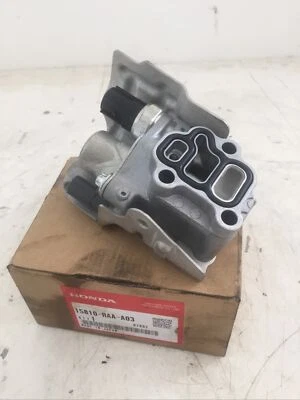 HONDA GENUINE 15810-RAA-A03 ACURA VTEC SOLENOID SPOOL VALVE W/GASKET NIB OEM JP - Image 1 of 4
