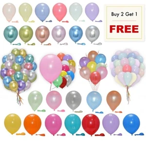 5"inch small latex balloons WHOLESALE party birthday 100 wedding decoration Ball - Picture 1 of 128