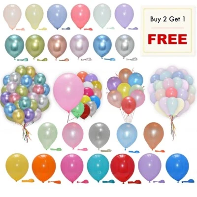 5"inch small latex balloons WHOLESALE party birthday 100 wedding decoration Ball - Image 1 of 4