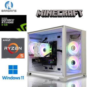 Gaming PC AMD Ryzen 5 8500G - 32GB DDR5 / 8GB RTX 4060 / 2TB SSD - Windows 11 - Picture 1 of 8