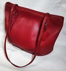 Extremely Rare Made In USA Old Coach 9998 Shoulder Bag Tote Bag Red Vintage#2298