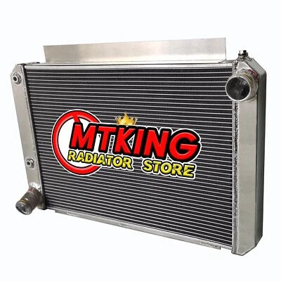 Radiador completo de aluminio para motor Ford Thunderbird 1958 1959 1960 V8 5,8 L 7,0 L Foto 1 de 4