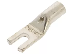 10X BM01420 Kabelschuh: Gabel M4 10mm2 Klemmverbindung für Leitungen 8AWG BM GRO - Bild 1 von 1